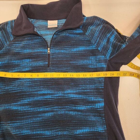 Columbia Women's Glacial Iv Print Half Zip Size XL E13 - Picture 4 of 8